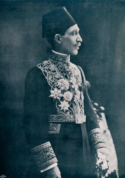 Sadek Wahba Paşa, Mısırlı diplomat, c1933. by Unbekannt