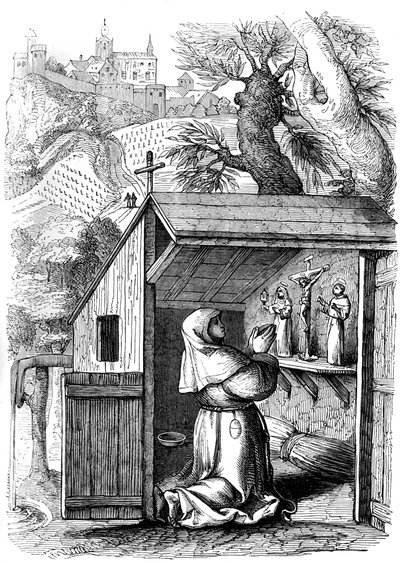 Aziz Colette 1381-1447, c16. yüzyıl 1849 by Unbekannt