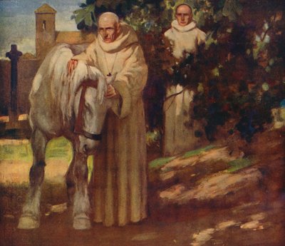 Aziz Columba ve Beyaz At, 1912 by Unbekannt