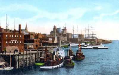 Saint John limanı, Saint John, New Brunswick, Kanada, c1900s by Unbekannt