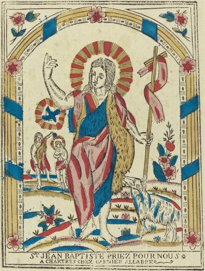 Vaftizci Yahya Bizim İçin Dua Edin, c. 1820. by Unbekannt