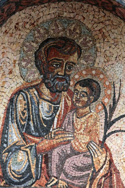 Aziz Joseph ve İsa, Cotignac, Fransa by Unbekannt