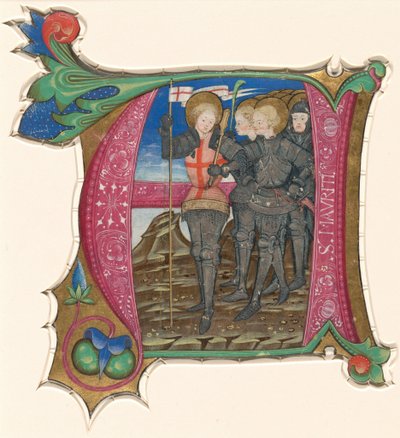 Saint Maurice ve Theban Lejyonu, 15. yüzyılın üçüncü çeyreği. by Unbekannt