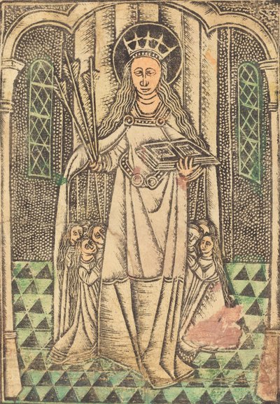 Koruyucu olarak Aziz Ursula, 1480