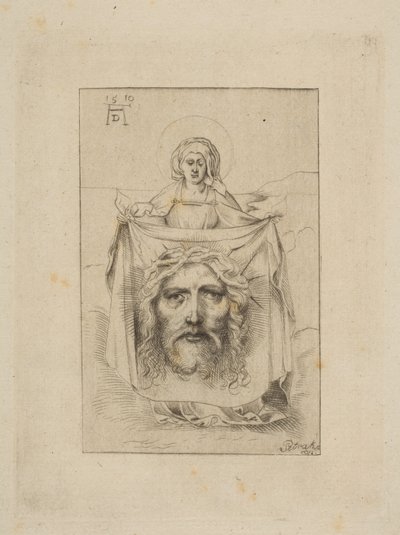 Sudarium ile Aziz Veronica, 16. yüzyıl. by Unbekannt