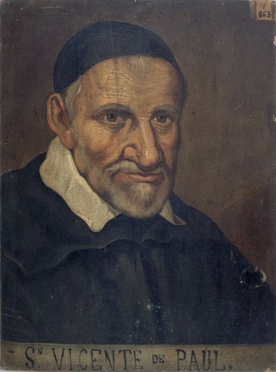 Saint Vincent de Paul 1581-1660, c. 1660. by Unbekannt