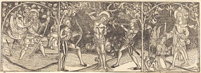 Aziz Christopher, Sebastian ve Roche, c. 1495. by Unbekannt