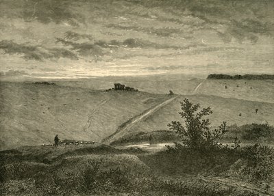 Salisbury Ovası, Amesbury yakınlarında, 1898. by Unbekannt