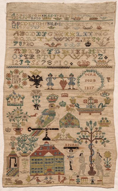 Örnekleyici Parçası, 1817. by Unbekannt