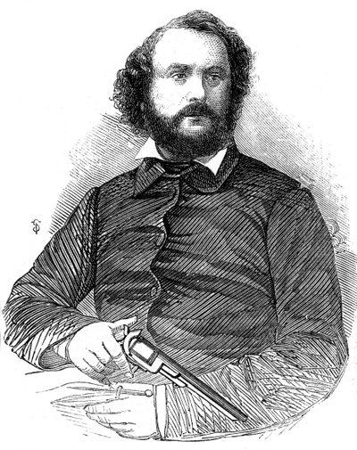 Samuel Colt 1814-1862, Colt tabancasının mucidi, 1856 by Unbekannt