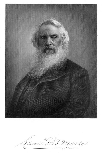 Samuel Finley Breese Morse, Amerikalı sanatçı ve mucit, 1896 by Unbekannt