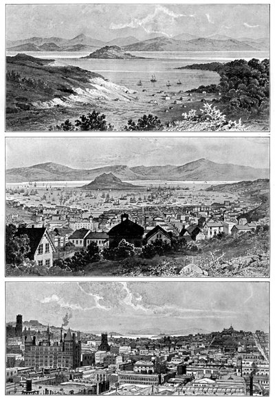 San Francisco, Kasım 1848, 1858 ve 19. yüzyılın sonu, 1901 by Unbekannt