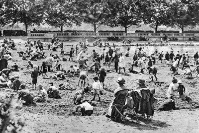 Kum çukuru, Bishops Park, Fulham, Londra, 1926-1927 by Unbekannt