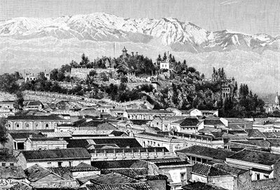 Santiago, Şili, 1895 by Unbekannt
