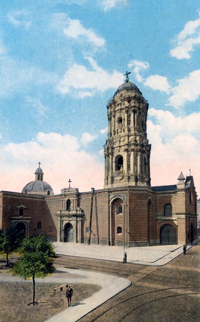 Santo Domingo Kilisesi ve Manastırı, Lima, Peru, 20. yüzyılın başlarında by Unbekannt