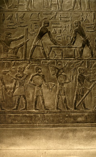 Saqqara - Ti Duvar Resimleri Mezarı, c1918-c1939. by Unbekannt