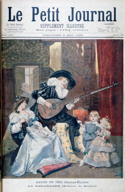 Sarabande, 1895 by Unbekannt