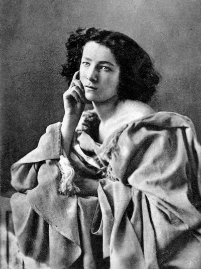 Sarah Bernhardt, Fransız aktris, 1869 by Unbekannt