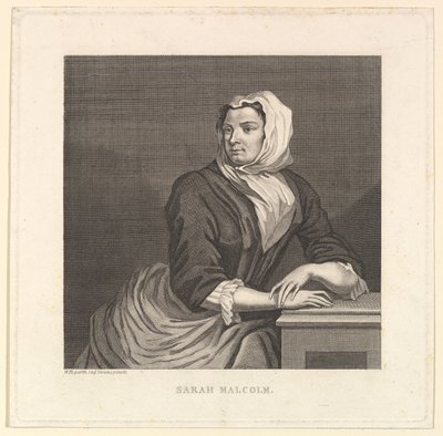 Sarah Malcolm, 18-19. yüzyılın sonları. by Unbekannt