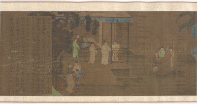 Ünlü Adamların Hayatlarından Sahneler Bölüm 2, Ming Hanedanlığı, 16-17. Yüzyıl. by Unbekannt