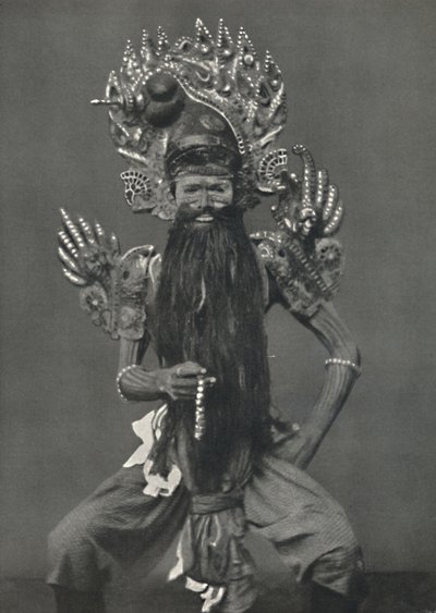 Aktör Guruswamin, baş ruhani öğretmen, 1926 by Unbekannt