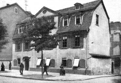 Schillers evi, Alman Atina, Almanya, 1922 by Unbekannt