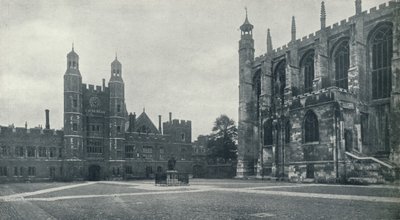 Okul Bahçesi ve Şapel, 1926 by Unbekannt