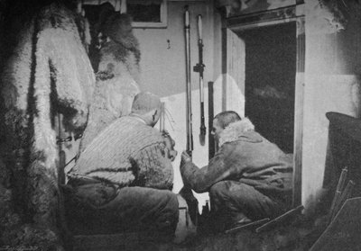 Scott-Hansen ve Johansen Barometreleri İncelerken, 1893-1896, 1897 by Unbekannt