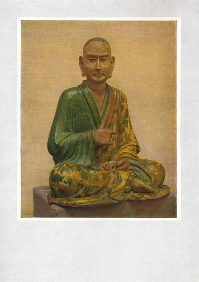 Oturan Lohan Figürü - Tang Hanedanlığı, MS 7. ila 10. yüzyıllar, 1936 by Unbekannt