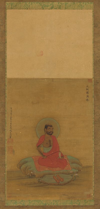 Oturan Luohan, 16-17. yüzyıl. by Unbekannt