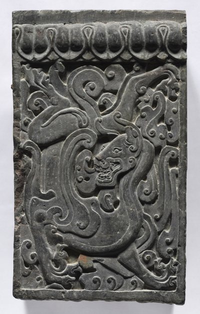 Bir Tabut Platformunun Kesiti: Feline, 550-577. by Unbekannt