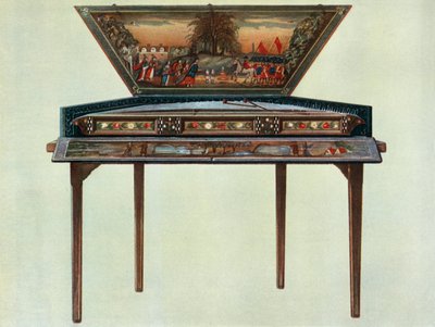 H. Boddingtons koleksiyonundan on yedinci yüzyıl santur, 1948 by Unbekannt