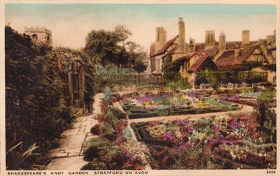 Shakespeares Düğüm Bahçesi, Stratford-Upon-Avon, c1910. by Unbekannt