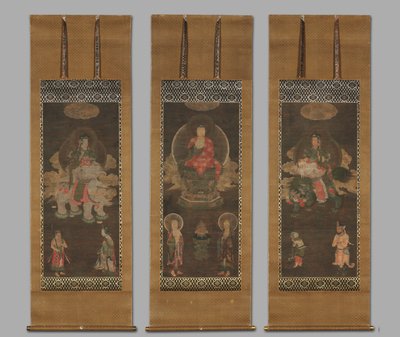 Shakyamuni Üçlüsü: Manjushri ve Samantabhadra