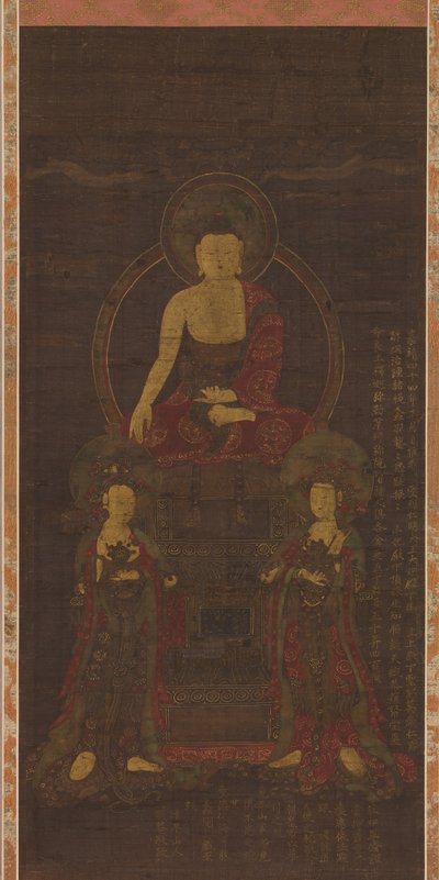 Sakyamuni üçlüsü, 1565. by Unbekannt