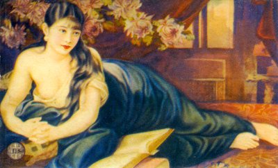 Şanghay reklam afişi, c1930