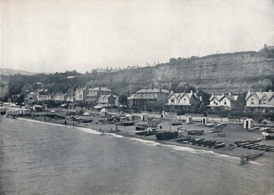 Shanklin - Sahilden ve Tepelerden Görünüm, 1895 by Unbekannt