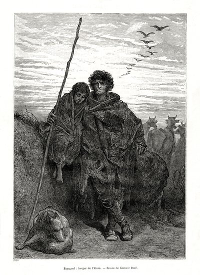 Alava Çobanı, İspanya, 1886 by Unbekannt