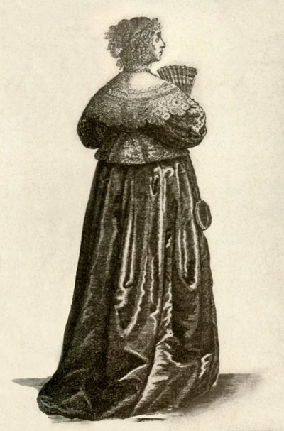 İngiliz bir beyefendinin elbisesini gösterir, 1640, 1937. by Unbekannt