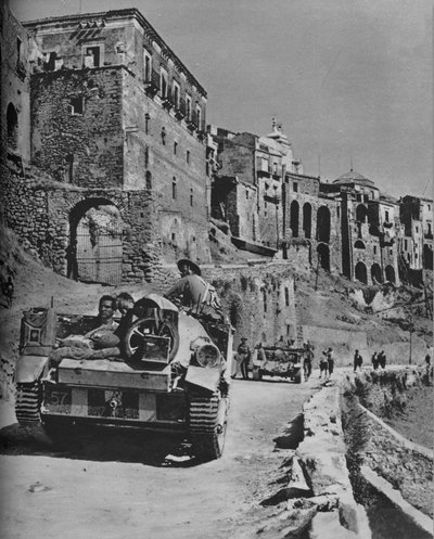 Sicilya Dağ Kalesi Bastırıldı, 1943 by Unbekannt