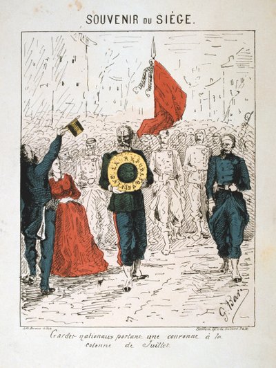 Siege of Paris, 1870-1871. by Unbekannt