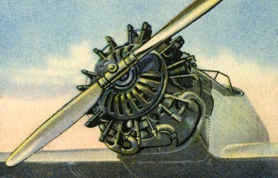Siemens Sh 20 60 beygir gücünde uçak motoru, 1932. by Unbekannt