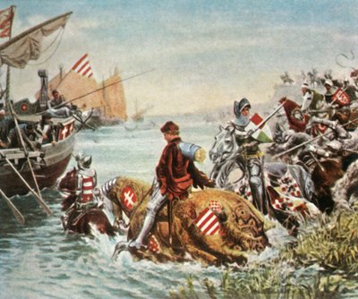 Sigismund, 1396, 1936 Niğbolu savaşından sonra kurtarıldı. by Unbekannt
