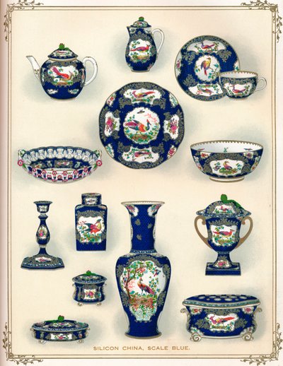 Silikon Çin, Ölçek Mavisi, 20. yüzyılın başları. 1911 by Unbekannt
