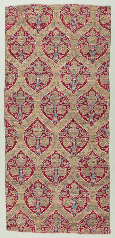 İpek ve Altın Brokar Parçaları, 1600-1650. by Unbekannt