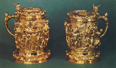 Gümüş yaldızlı maşrapalar, c.1661, 1953 by Unbekannt
