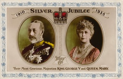 Gümüş Jübile 1910-1935, 6 Mayıs - Kral George V ve Kraliçe Mary, 1935. by Unbekannt