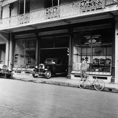 Singer otomobil galerisi, İspanya Limanı, Trinidad, Trinidad ve Tobago, 1931 by Unbekannt