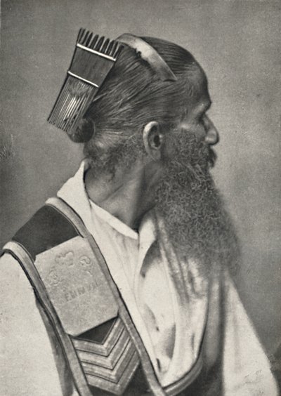 Kaplumbağa kabuğu taraklı Sinhala hizmetçisi, 1926 by Unbekannt