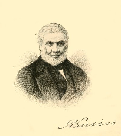 Sir Antonio Panizzi, 1881. by Unbekannt